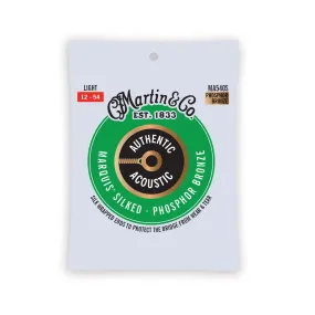 Martin Authentic Acoustic Marquis Silked Strings, 12/54 Phosphor Bronze