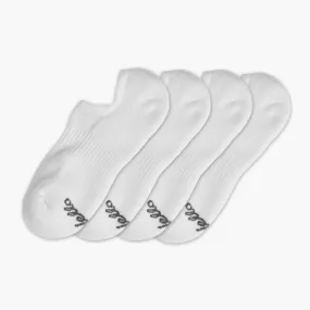 Men's Classic No Show Sock | White 4-Pack