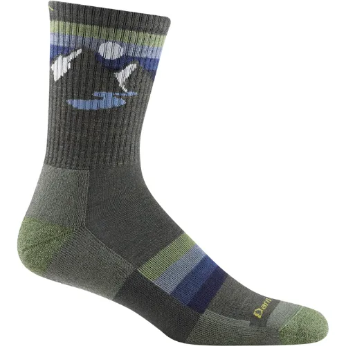 Men's Sunset Ridge Micro Crew Lightweight Hiking Sock by Darn Tough