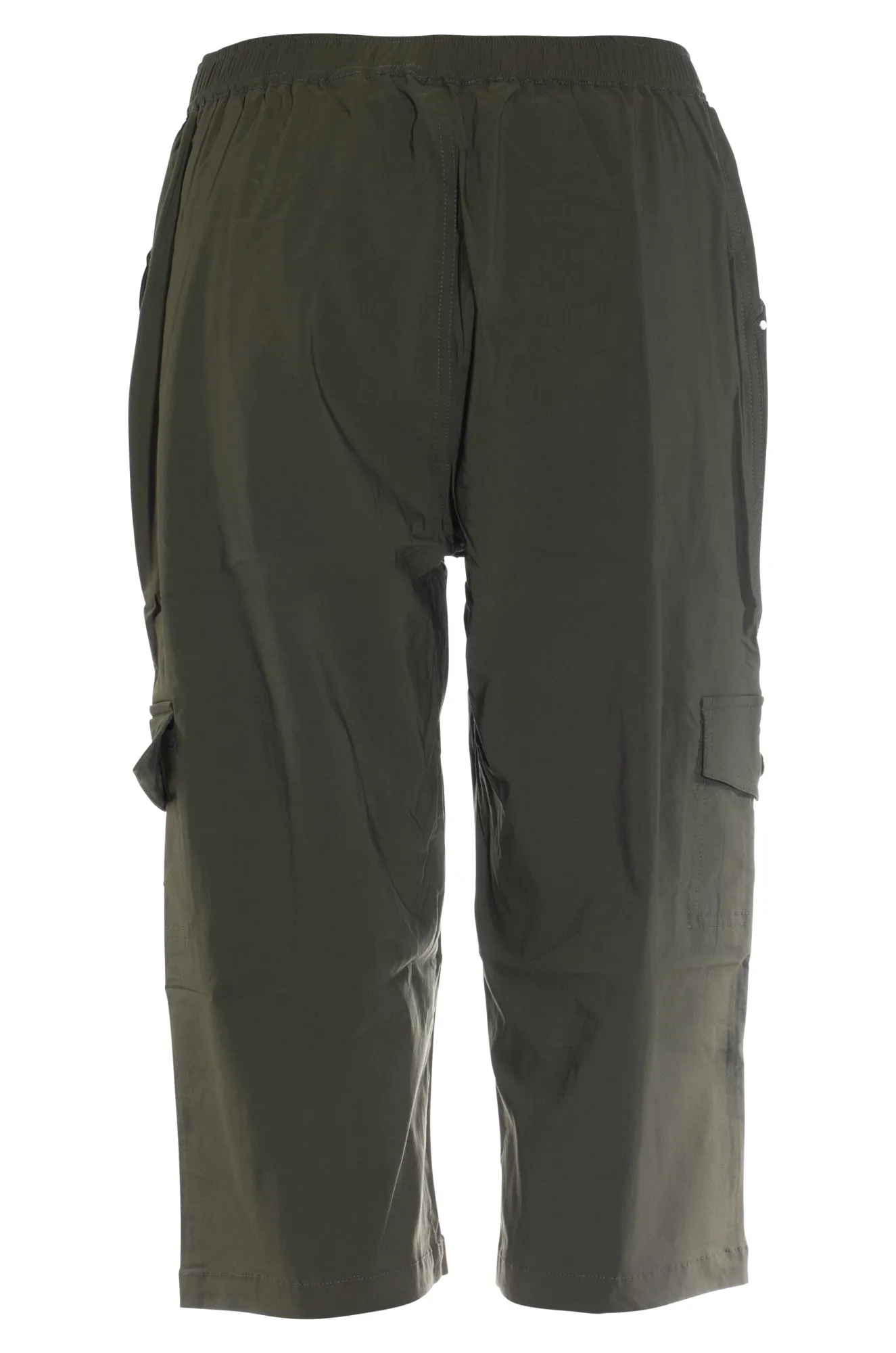 Micro Stretch Below Knee Pants | OLIVE | 2142AR