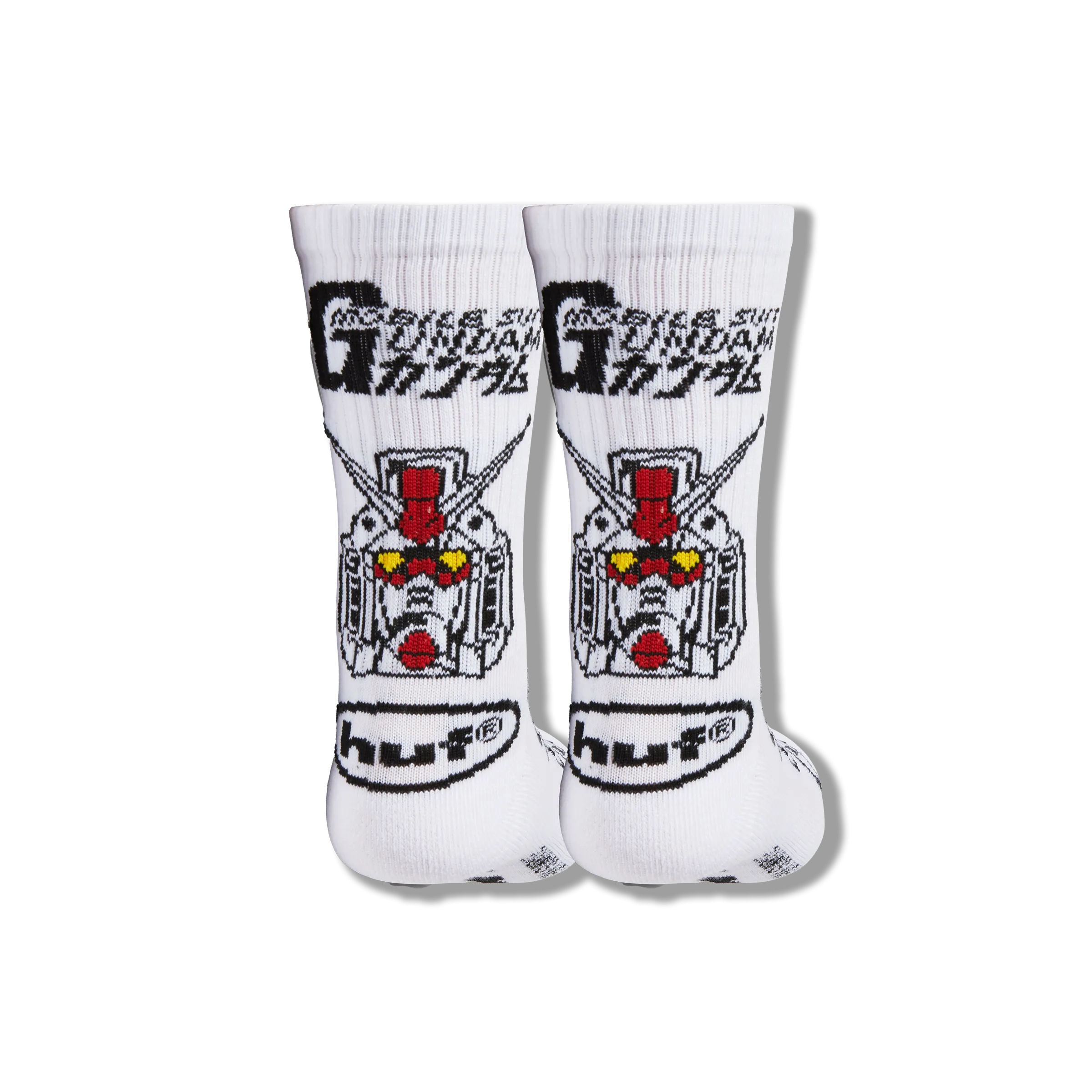   Mobile Suit Gundam RX-78 Glow Crew Sock 'White'