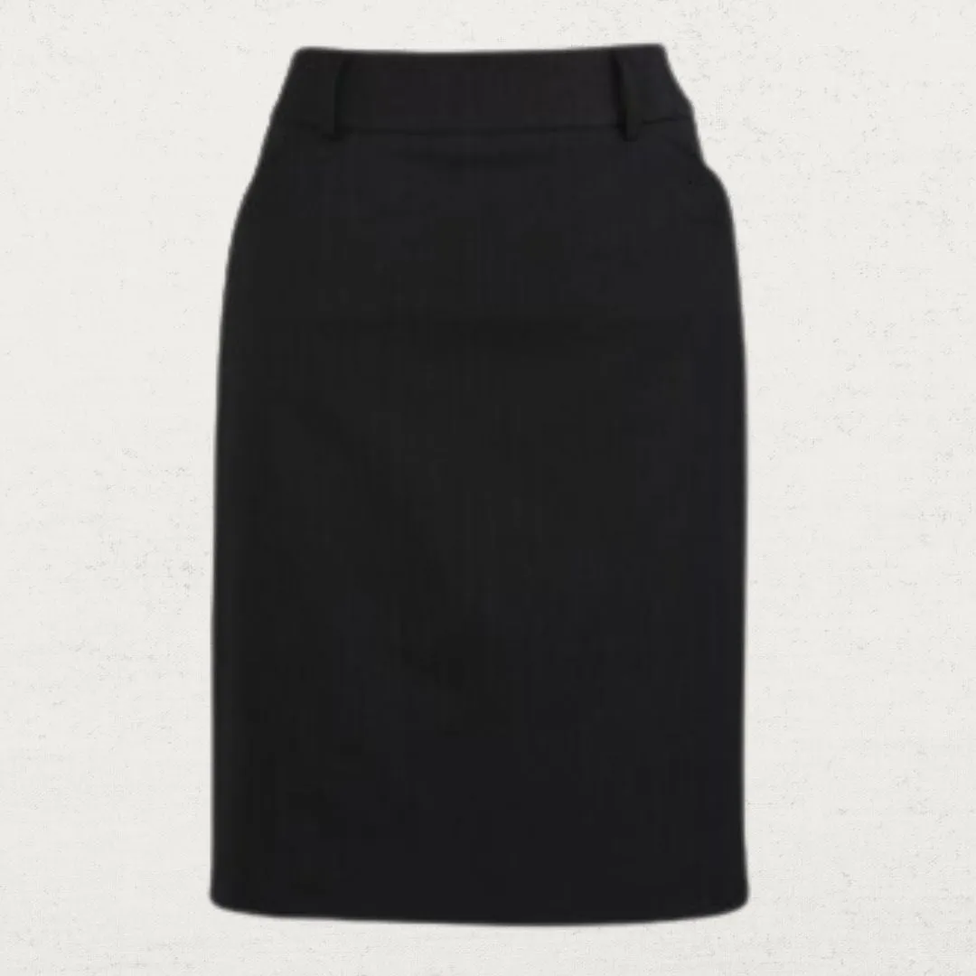 Multi Pleat Knee Length Skirt