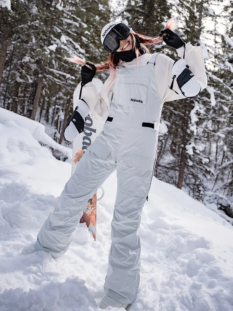 Nobaday Women's Pure Free Snow Bib Pants