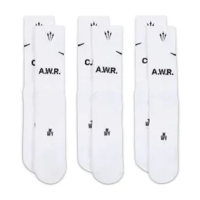   Nocta Crew Sock 3-Pack 'White'