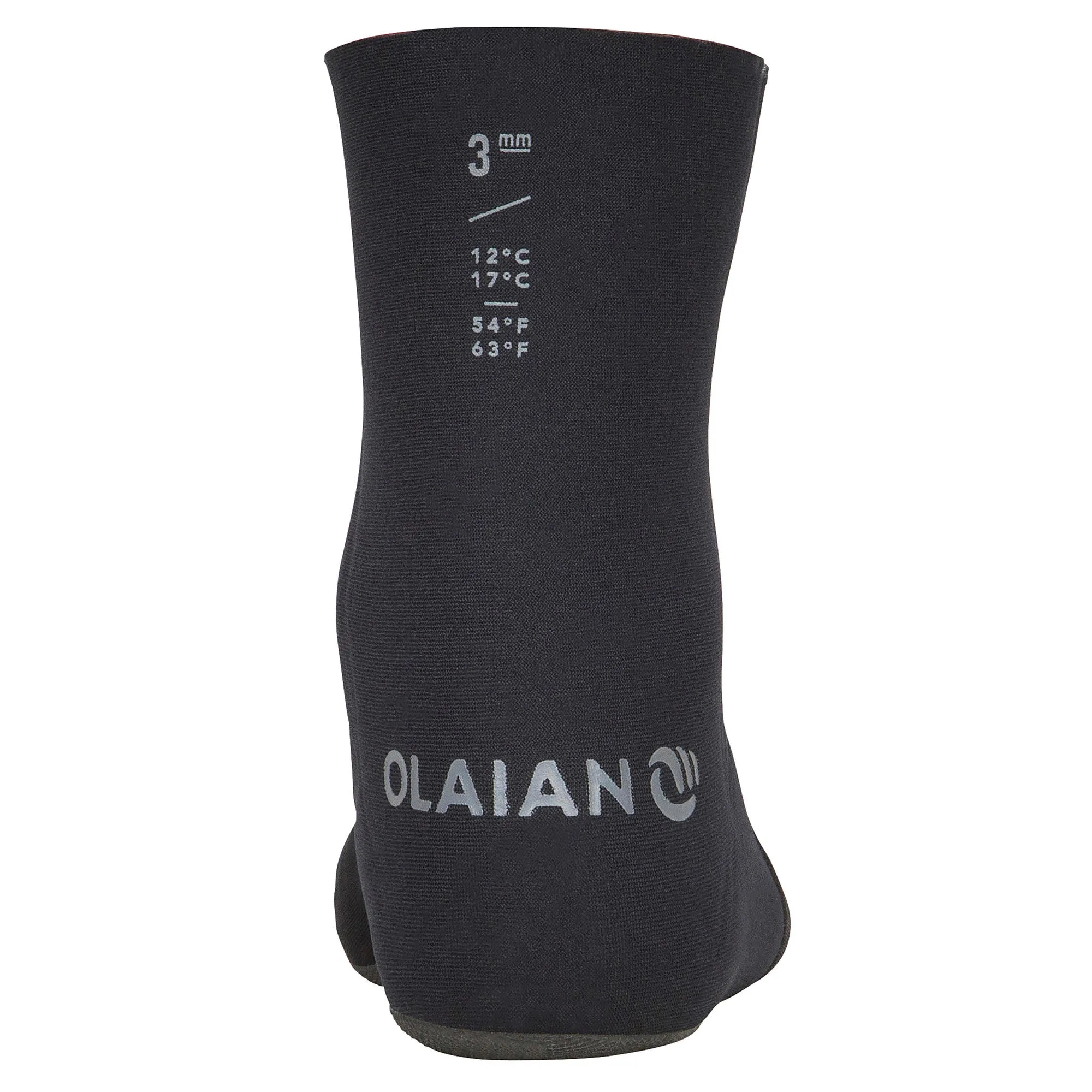 Olaian 3 mm Neoprene Surf Sock Boots