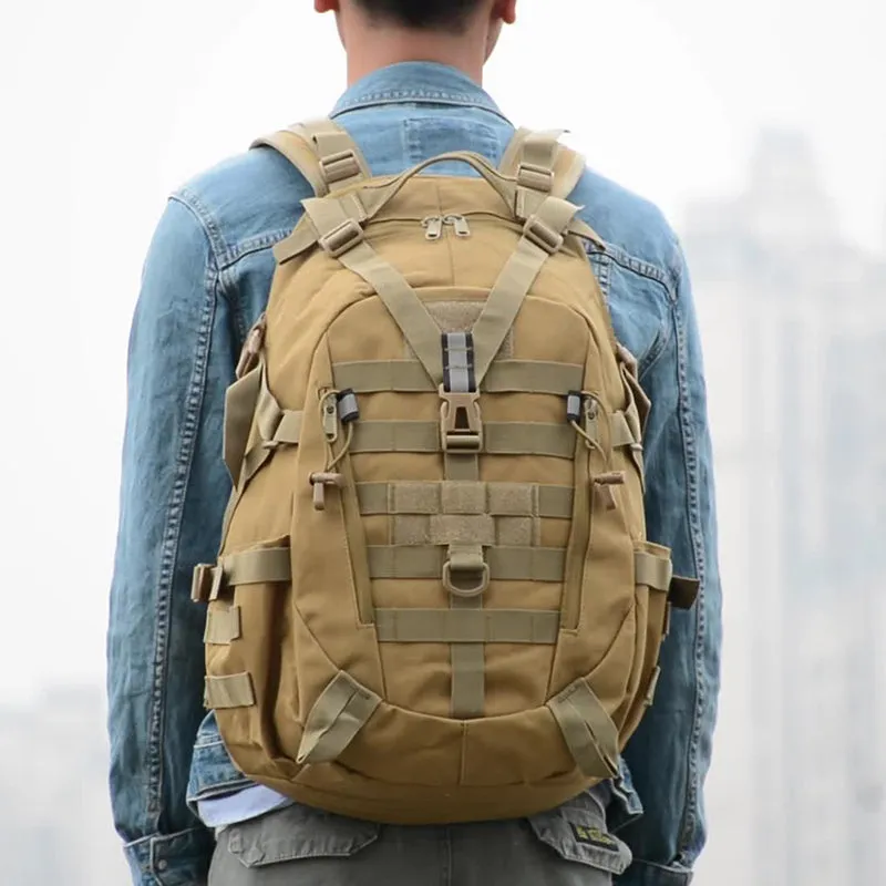 Outdoor Hiking Waterproof Multi-pocket  Backpack