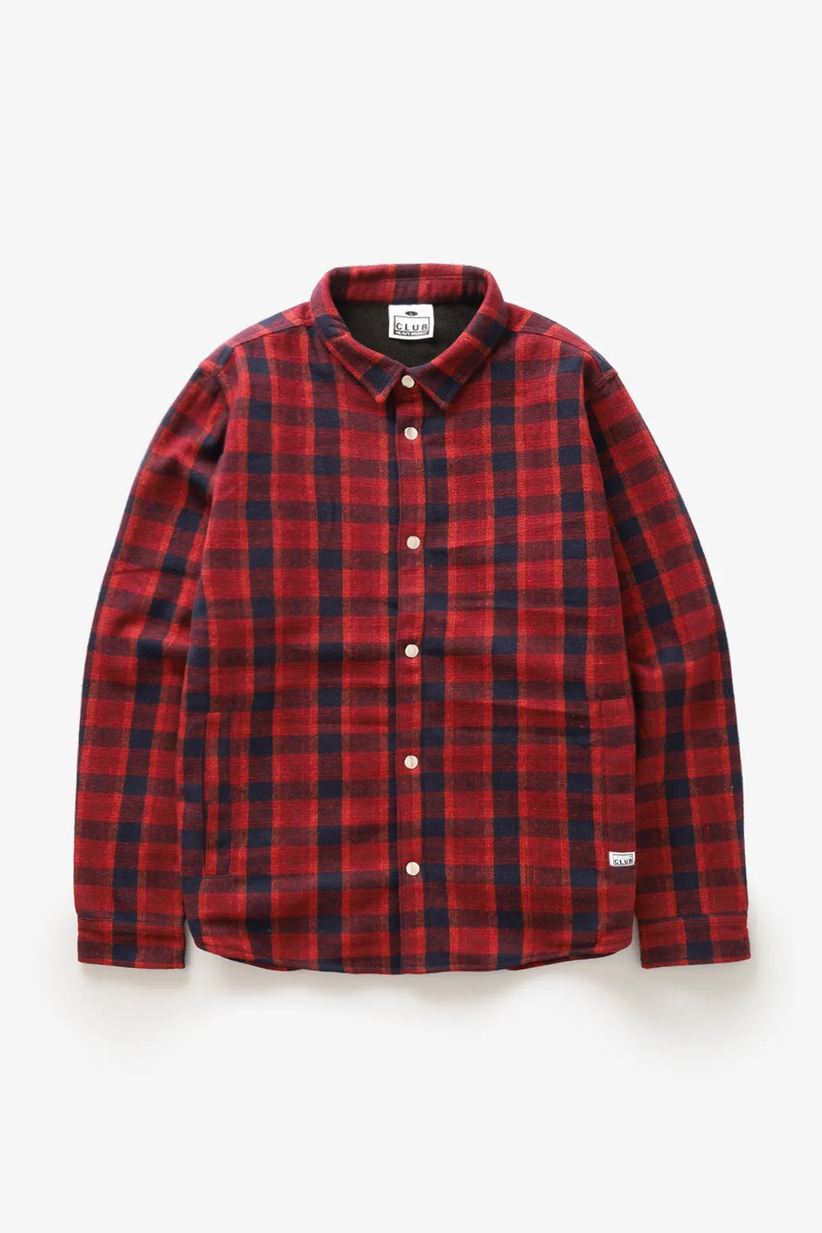 Pro Club - Flannel Work Shirt - Red/Navy