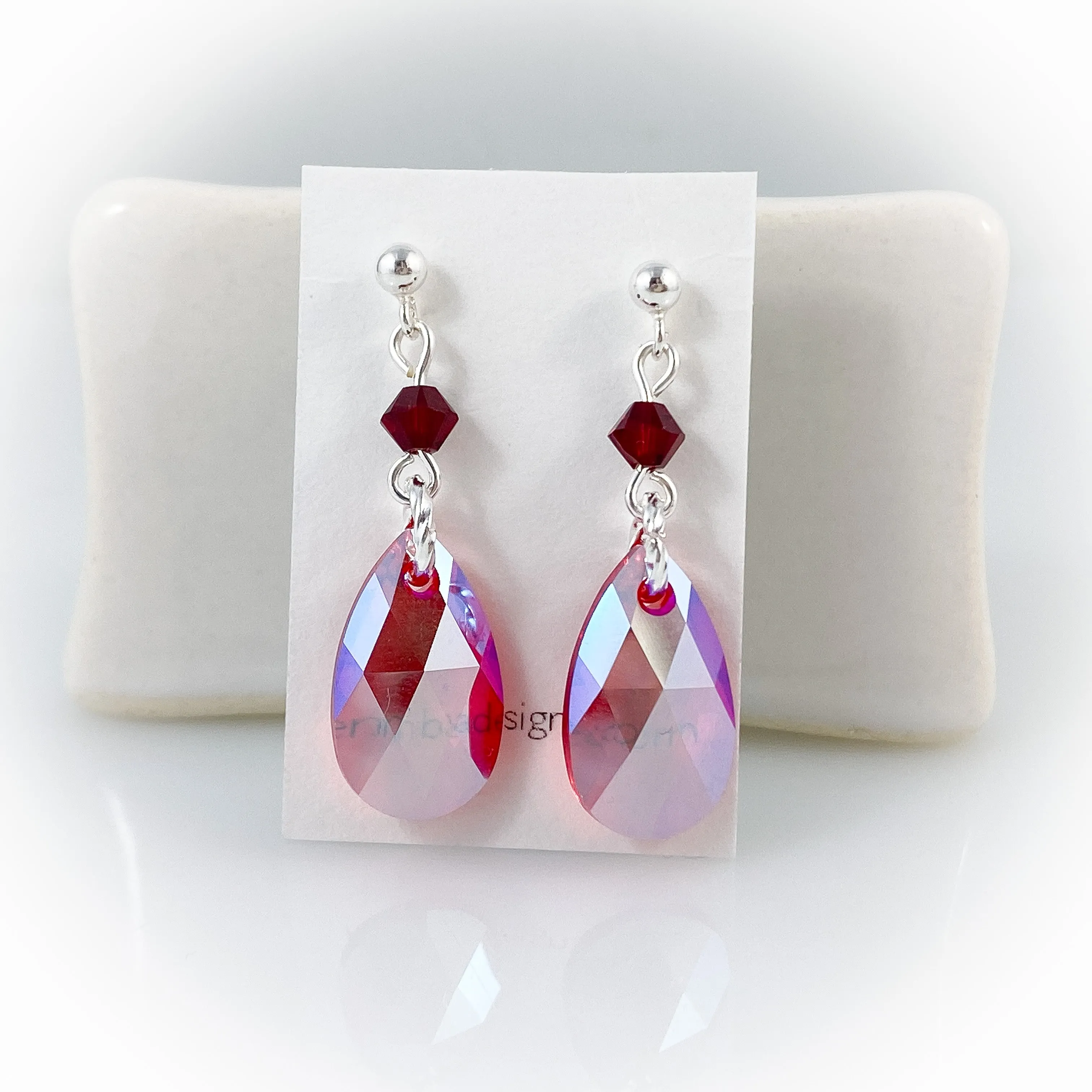 "Crystal Rain" (Candy) Earrings