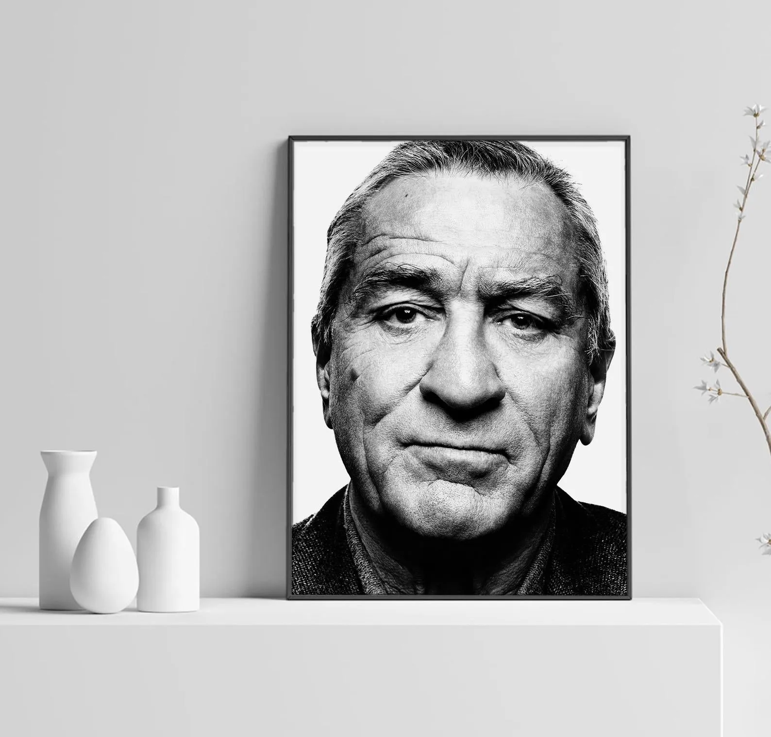 Robert De Niro Poster, Martin Scorsese Art, Movie Poster, Home Decor, Wall Decor, Custom Poster, Canvas Poster, Rolled Canvas, Wall Art