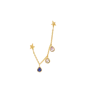 Single Star Rain Chain Stud