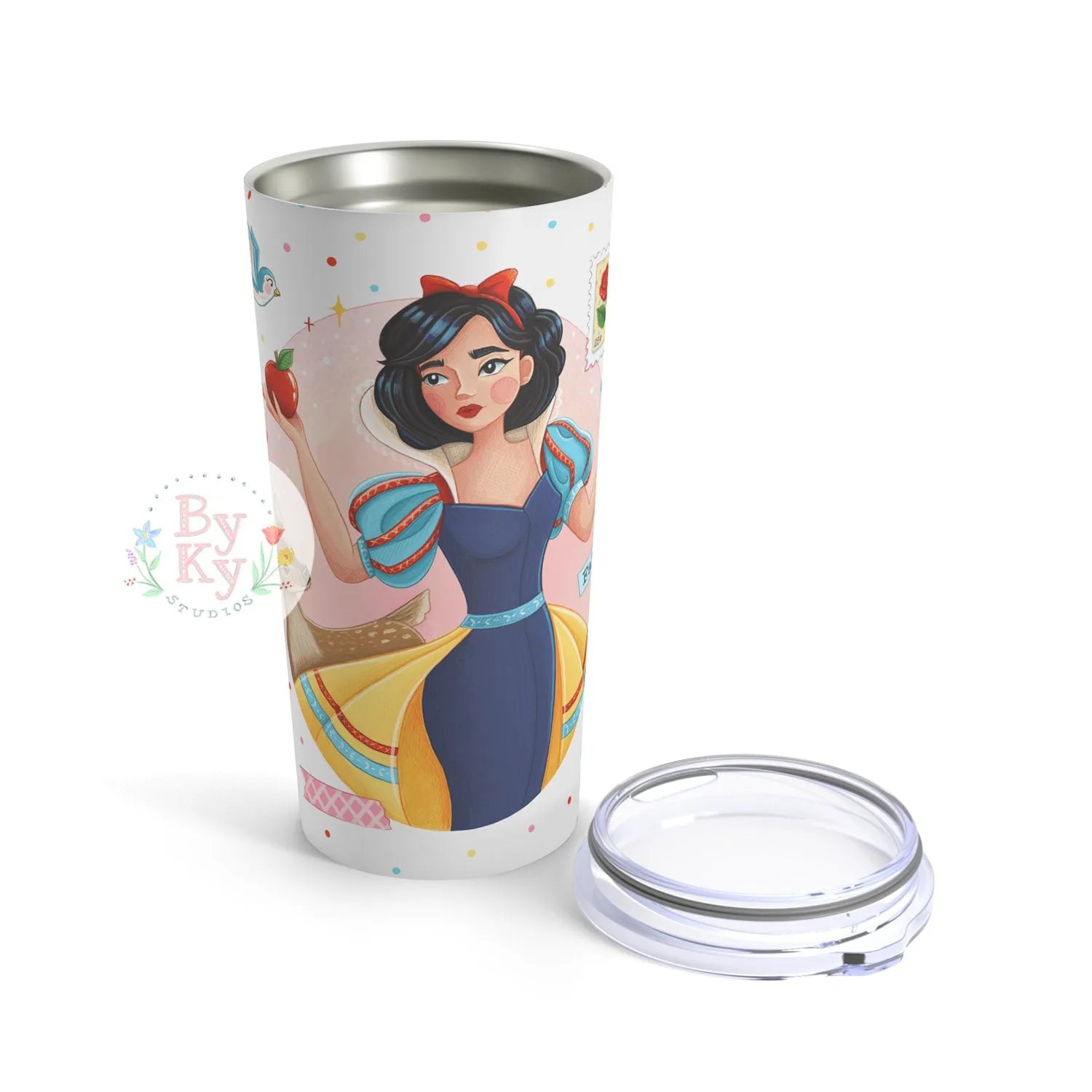 Snow White Tumbler 20oz