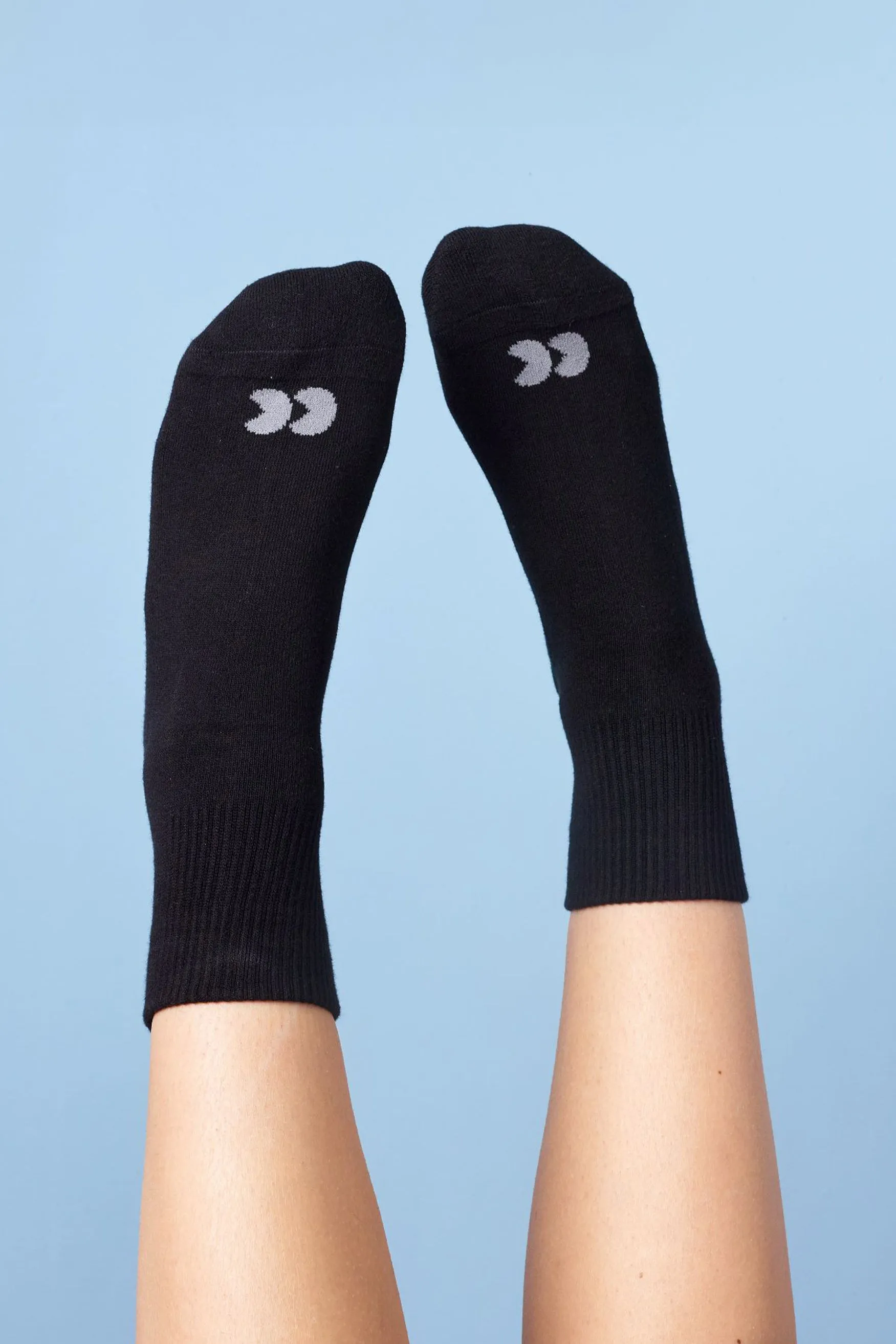 Sports Cotton Sock Ankle 3 Pack - Black/Grey/White