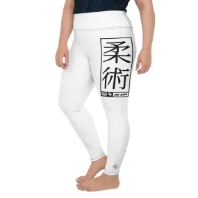 Women's Plus Size Yoga Pants Workout Leggings For Jiu Jitsu 016 - Snow