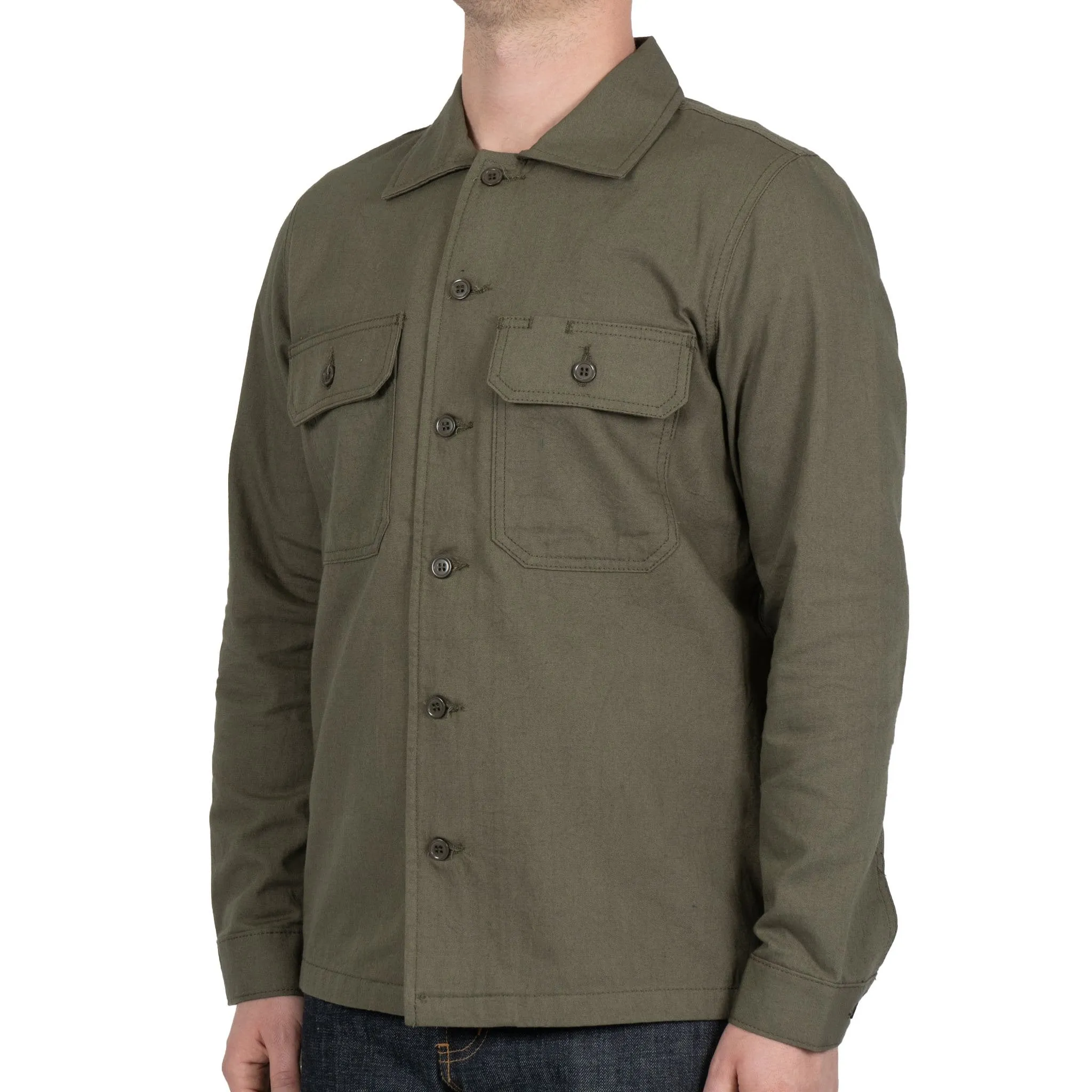 Work Shirt - Green Rinsed Oxford